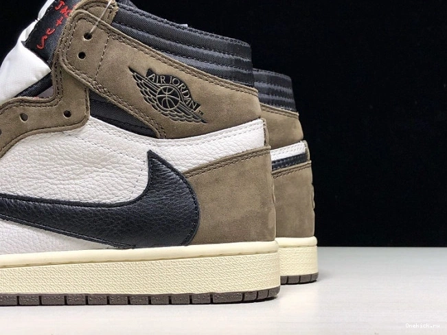 One Kick Retro High - 'Mocha' Jordan Scott OG CD4487 1 x 100 Travis Air 0804